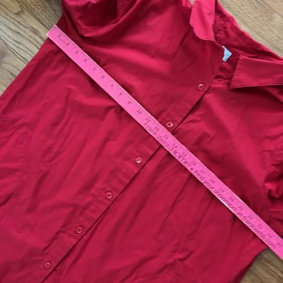 JOAN RIVERS BOYFRIEND 3/4 SLEEVE SHIRT size XL - Picture 6 of 12